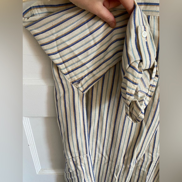 YSL Rive Gauche Striped Tunic Dress - Picture 9 of 13